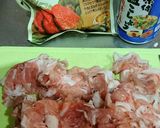 夏バテ防止！豚肉甘辛野菜炒め✨作り方1写真