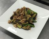 豚肉とナスのにんにく味噌炒め作り方8写真
