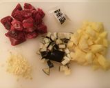 簡単！牛脂を使ったコクうまトマトスープ作り方1写真
