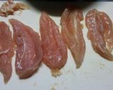 ささみで鶏ハムスティック☆作り方1写真