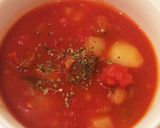 簡単！牛脂を使ったコクうまトマトスープ作り方3写真