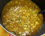 ｺﾞｰﾔ入り夏野菜ｶﾚｰ作り方8写真