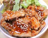 焼き鳥のタレで簡単！ コッテリ豚丼！作り方5写真