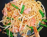 たまご焼きそばのホットサンド☆作り方2写真