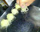 そうめん瓜(金糸瓜)で鯖そうめん作り方9写真