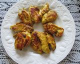 鶏肉のカレー焼き作り方4写真