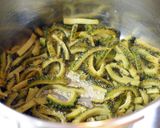 甘さひかえめ☆ゴーヤの甘納豆☆作り方3写真