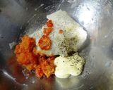 豆腐ナゲット明太里芋ディップ作り方6写真