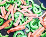 麺つゆで簡単！ゴーヤチャンプルー♡作り方5写真