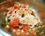 犬ご飯　冷や麦de 夏野菜のカッペリーニ作り方3写真