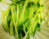 簡単!肉味噌DEスタミナぶっかけ素麺♪作り方3写真