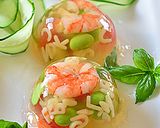 野菜とアルファベットパスタのゼリー寄せ♪作り方8写真