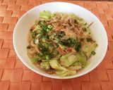 お出汁香る簡単和風焼うどん作り方4写真