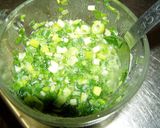 鶏むね肉のグリーンソース作り方3写真