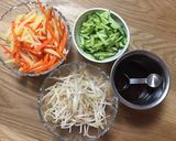 ホットプレートで野菜たっぷりビビンバ☆作り方5写真