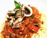 夏野菜の冷製パスタ作り方7写真