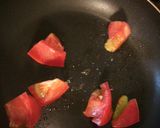 余った照り焼き肉団子のトママヨアレンジ♪作り方1写真
