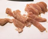 鶏むね肉のはちみつ味噌蒸し作り方1写真