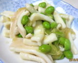 簡単中華♪　いかと枝豆の炒め物作り方9写真