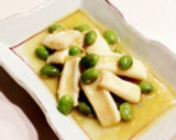 簡単中華♪　いかと枝豆の炒め物作り方10写真