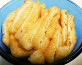 レンジできつねうどんの揚げ♪関西風作り方2写真