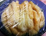 レンジできつねうどんの揚げ♪関西風作り方3写真