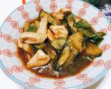 鶏胸肉★ナスとピーマンのめんつゆ炒め作り方7写真