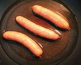 茹で？焼き？5分で両食感のソーセージ！作り方1写真