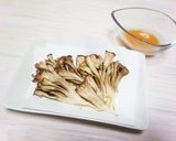 舞茸の素焼き☆山葵マヨ醤油作り方3写真