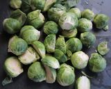 即席！芽キャベツで作るおつまみ、お惣菜作り方1写真
