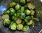 即席！芽キャベツで作るおつまみ、お惣菜作り方4写真