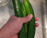 ☆きゅうりとなめこのサッパリ梅肉合え☆作り方1写真