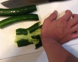 ☆きゅうりとなめこのサッパリ梅肉合え☆作り方2写真