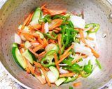 ボリボリ食べる冷製豆乳パスタ作り方1写真