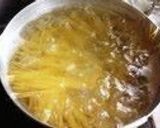 ボリボリ食べる冷製豆乳パスタ作り方4写真