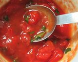 超簡単♡豆腐のトマトバジルグラタン風作り方4写真