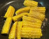 甘みが活きる!塩バター焼きとうもろこし。作り方4写真