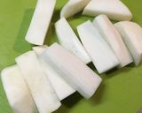 ほっくりジューシー！大根の豚肉巻き。作り方1写真