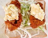 食パンでフィレオフィッシュ作り方2写真