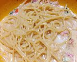 ボリボリ食べる冷製豆乳パスタ作り方5写真