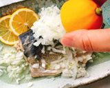 自作鯖の水煮で薬味たっぷり「サバサラ」作り方6写真