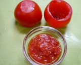 簡単！トマトカップハンバーグのロティール作り方1写真