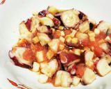 たことオクラ長芋のおろし冷製パスタ*☆*作り方5写真