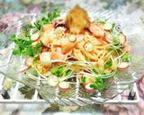 たことオクラ長芋のおろし冷製パスタ*☆*作り方7写真