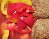 トマト缶de煮込みハンバーグ作り方6写真