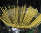 簡単お店のカルボナーラ♪炒めて混ぜるだけ作り方1写真