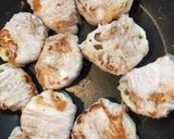 蓮根の豚肉巻き作り方4写真