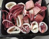ヤリイカのトマトチーズ焼き作り方2写真