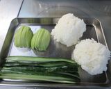 キウイときゅうりの爽やかロール寿司作り方1写真