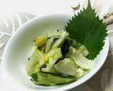 キャベツと胡瓜のレモン漬け♪作り方5写真